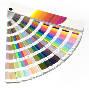 Pantone book