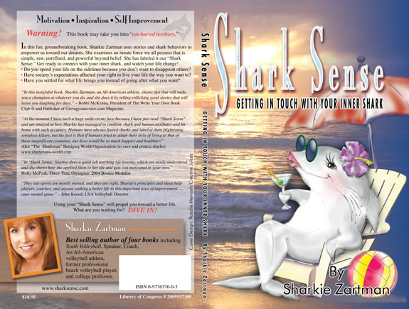 Shark Sense book cover art