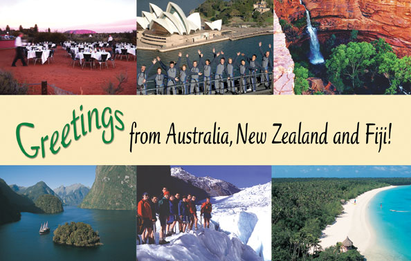 Mr. Australia Postcard