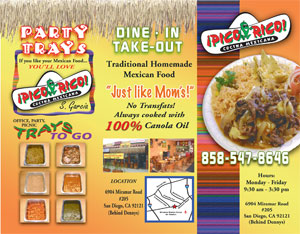 restaurant menu