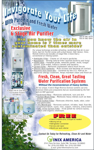 Daily Breeze Ad for Winix America