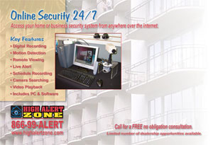Security System postcard