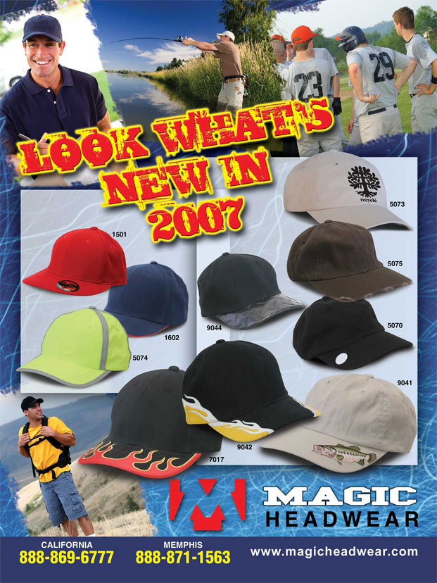Headwear product Ad