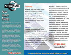 Night Sync brochure - inside