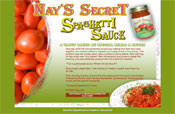 Spaghetti Sauce website